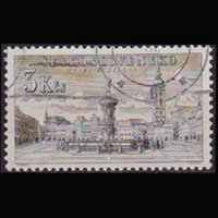 CZECHOSLOVAKIA 1954 - Scott# 675 Ceske View 3k Used