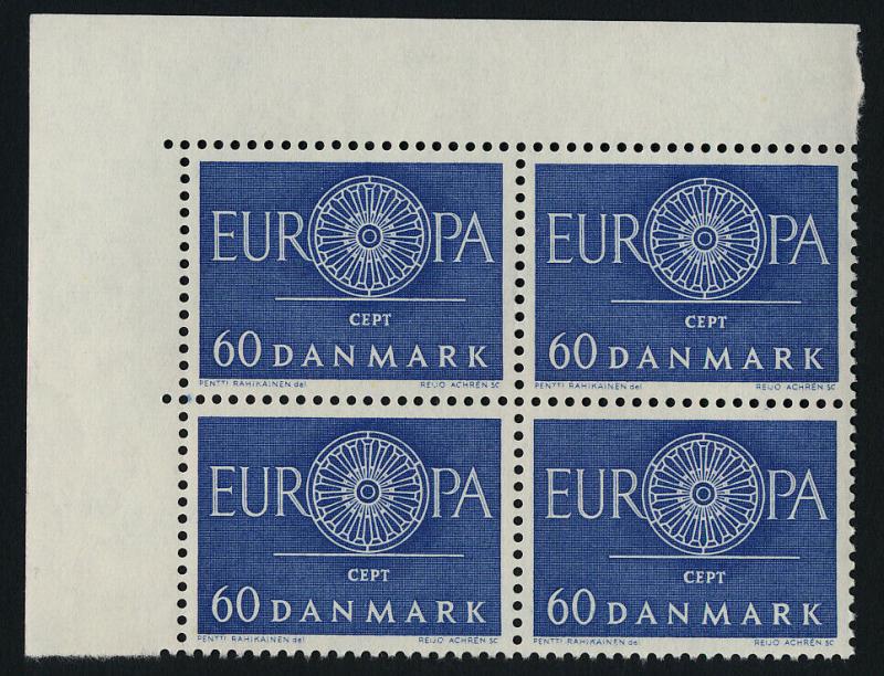 Denmark 379 TL Block MNH EUROPA