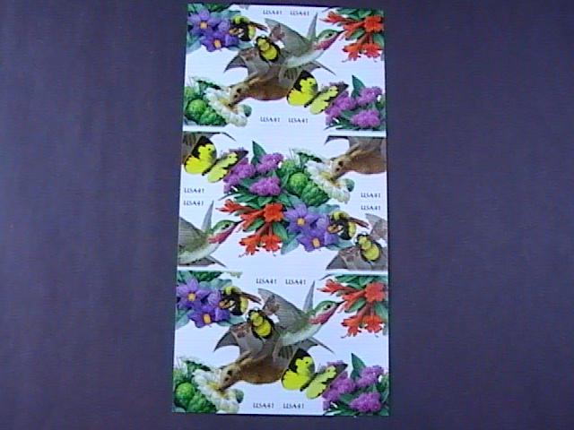 U.S.# 4153-4156(4156d)-MINT/NH-BOOKLET PANE OF 20--POLLINATION-- FLOWERS--2007