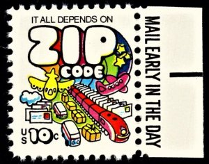 US 1511 MNH VF 10 Cent Zip Code Theme