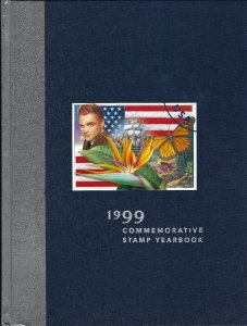 US 1999 Commemorative Stamp Yearbook with MNH XF Stamps Sealed