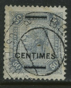 Austria 1905 Offices in Crete 50 centimes overprinted on 50 heller CDS used