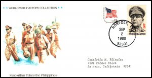 US MacArthur Takes the Philippines WWII Victory Collection 1980 Cover