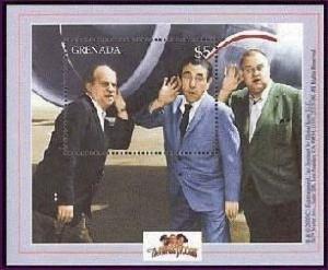 Grenada 2000 - Scott# 3162 - The Three Stooges - Souvenir Sheet - MNH