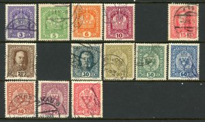 Austria 145//159 Used (missing 149&152)