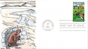 #2066 Alaska Statehood Kribbs FDC