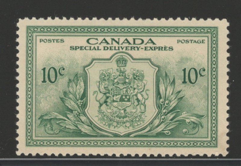 Canada 1946 Special Delivery (Arms of Canada) 10c Scott # E11 MH