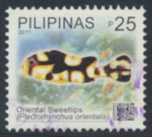 Philippines  SC# 3399   Used  Marine Life  see details & scans