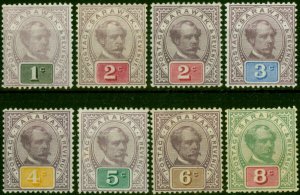 Sarawak 1888-97 Set of 8 to 8c SG8-14 Both 2c Fine LMM