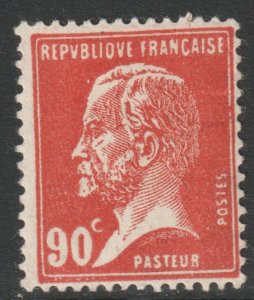 France Scott 193 - SG400a, 1923 Pasteur 90c MH*