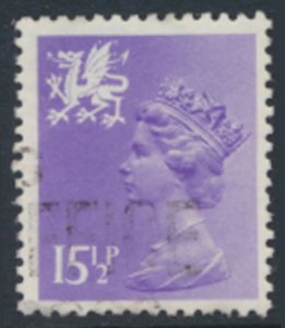 GB Wales   SC# WMMH27  SG W42  Used  see details & scans