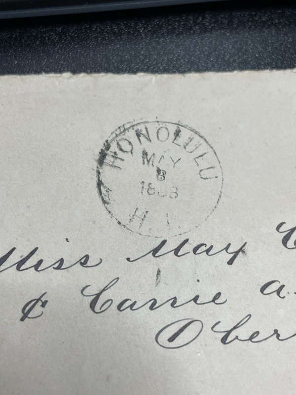 Hawaii U5 Cover Honolulu to Oberlin College 234.02 R-6 KSPhilatelics (HIxxf3)