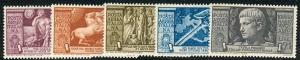 ITALY #C95-9 Complete set, og, LH, VF, Scott $135.00