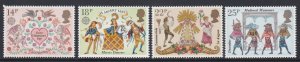 933-36 1981 Folklore MNH
