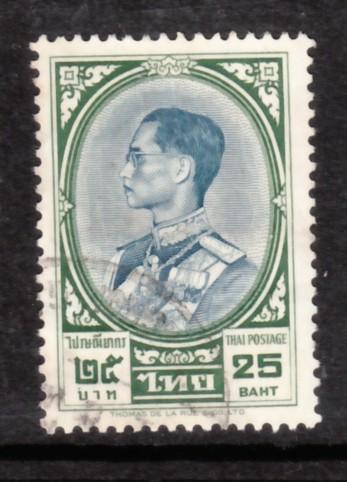 Thailand 1961 Sc362 R9 3rd Issue B25 Used