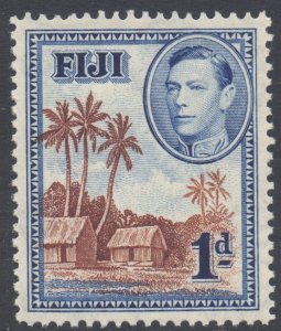 Fiji Scott 118 - SG250, 1938 George VI 1d MH*