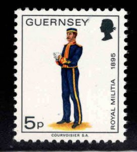 Guernsey Scott 102A MNH** Soldier in Uniform stamp