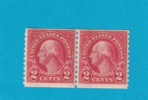US 599 MNH PAIR