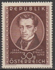 Austria #560 MH thin