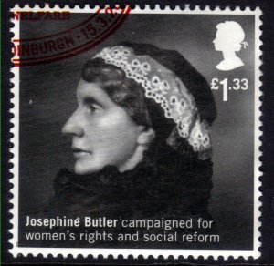 GB 2016 QE2 £1.33 British Humanitarian Josephine Butler Ex Fdc SG 3815 ( 127  )