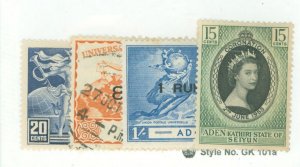 Aden #32/34-5/28 Unused