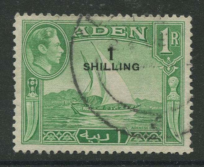 STAMP STATION PERTH Aden #43 - KGVI Definitive Overprint 1951 Used CV$0.30.