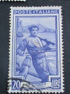 ​Italy Stamp: Very Old antique used Stamp set #3 Rare- very hard to find.