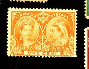 CANADA 51 MINT FINE OG NH CREASE Cat $75