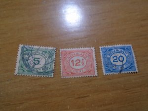 Neterlands  #  107-09  used