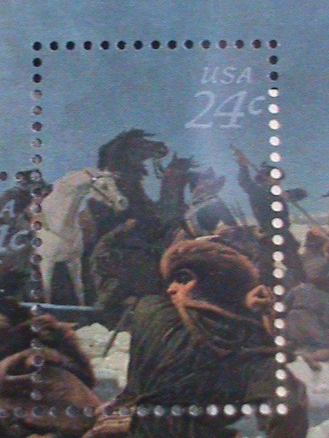 ​UNITED STATES-1976 SC#1688-WASHINGTON CROSSING DELAWARE RIVER  MNH S/S -VF