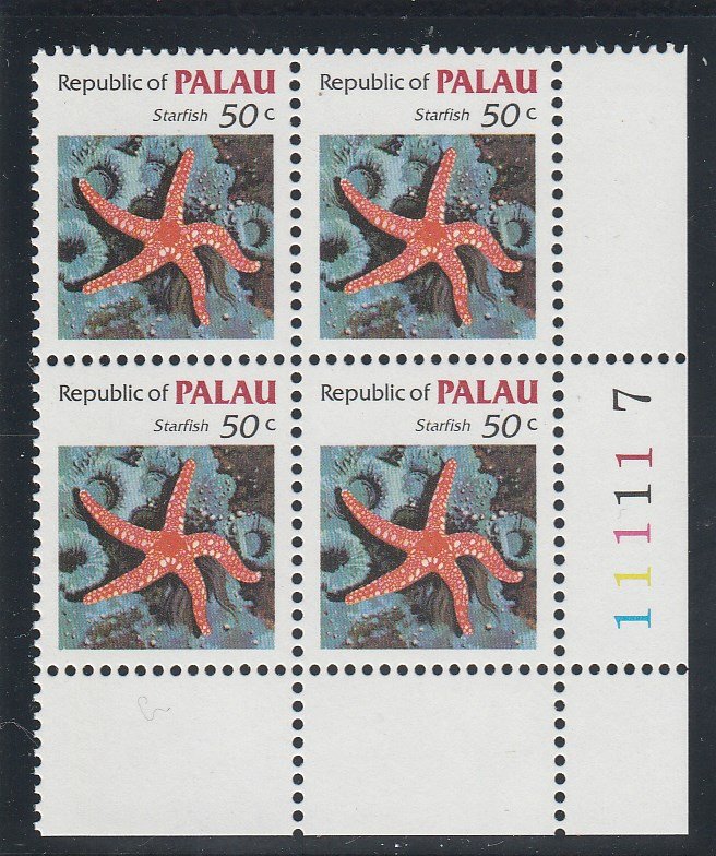 Palau  Scott#  18  MNH Block of 4  (1983 Starfish)