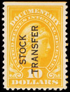 U.S. REV. STOCK TRANSFER RD17  Mint (ID # 110048)