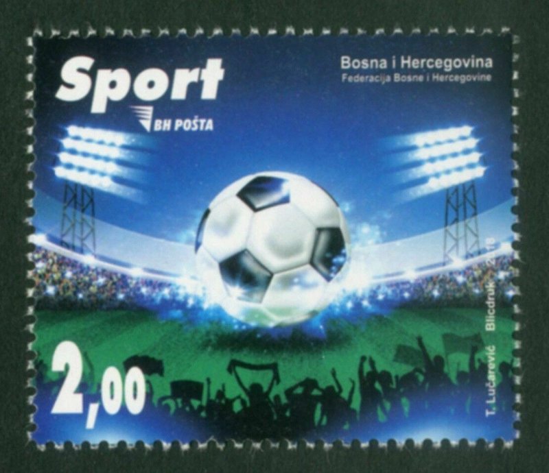 BOSNIA & HERZEGOVINA/2018, Sport Football '18, MNH 