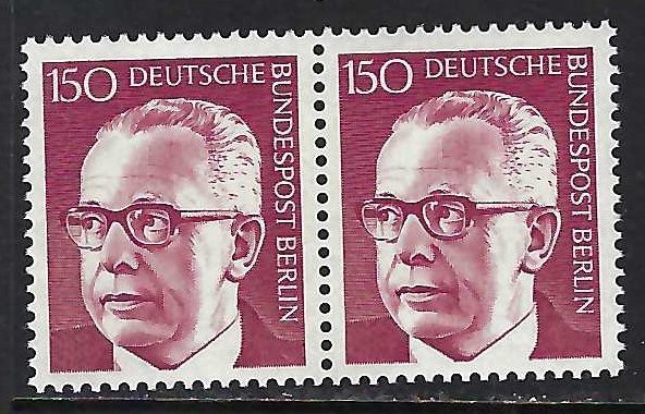 Germany Berlin 9N299 MNH PAIR 163G-6