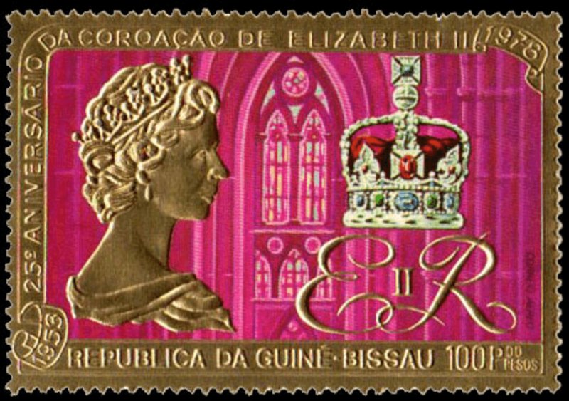 Guinea Bissau 1978 Perf. 25Th Anniversary Of The Coronation Of Queen Elizabeth I