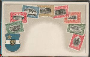 Belgium Comgo Ottmar Zieher embossed OZ stampcard No.63