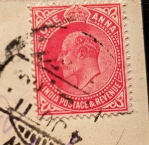 Yemen (1906) Old postcard of the Aden Civil Hospital.