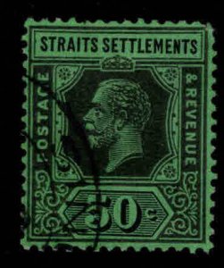 Straits Settlements Scott 198 Used KGV stamp, wmk4,