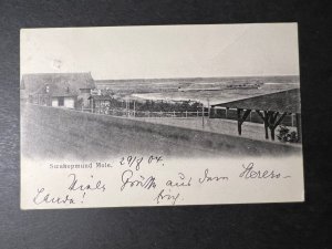 1904 German South West Africa RPPC Postcard Cover Swakopmund to Berlin