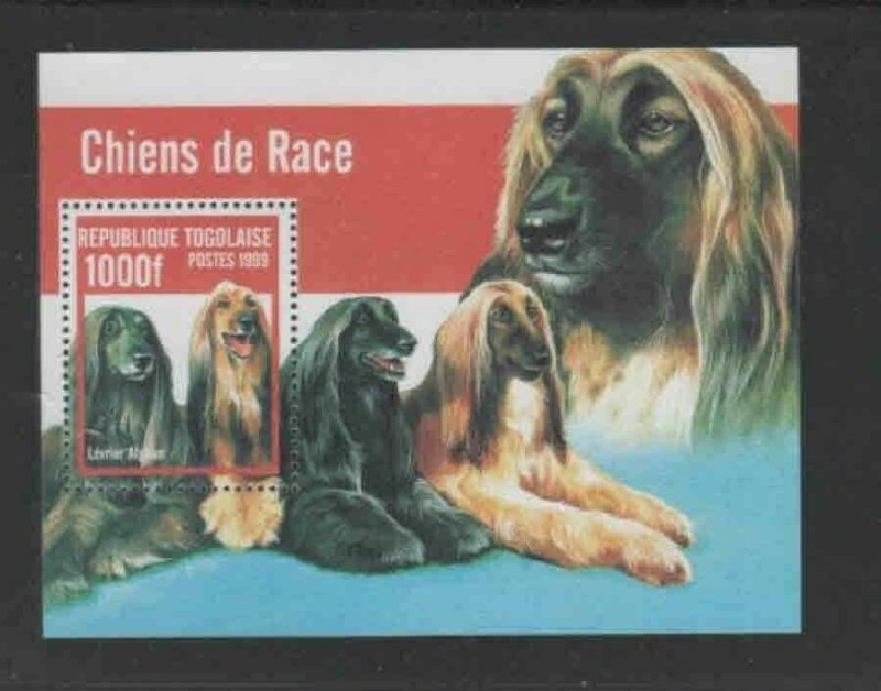 TOGO #1911G 1999 DOGS MINT VF NH O.G S/S 