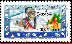 2440 BRAZIL 1994 MAE MENININHA, GANTOIS, CANDOMBLE, RELIGION, MI# 2567, MNH