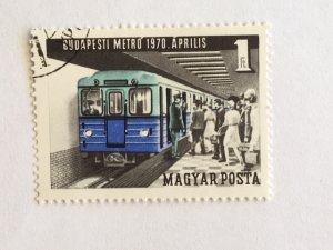 Hungary – 1970 – Single “Train” Stamp – SC# 2017 – CTO