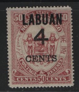 LABUAN  117 MINT HINGED