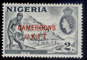 CAMEROON QEII SG T4b, 2d bluish grey, NH MINT. Cat £95. TYPE B