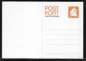 Sweden Postal Stationery Postcard Postal Museum Facit 65 Mint