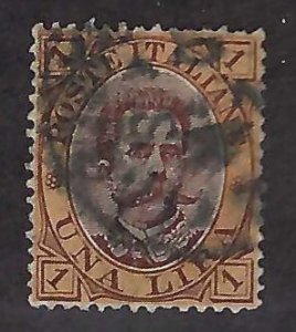 Italy Scott #56 Used VF