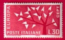 ITALY SCOTT#860 1962 30L EUROPA TREE - MNH