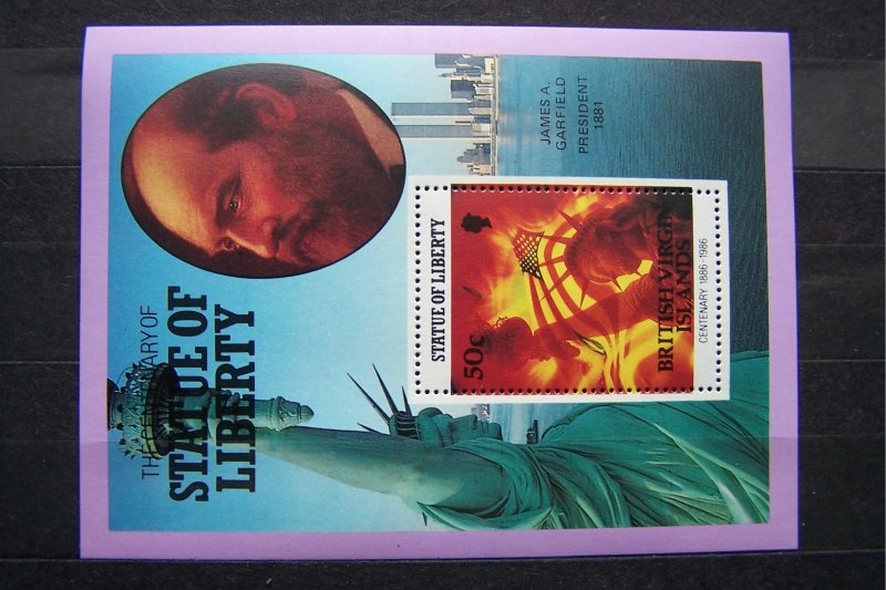 British Virgin Islands 1986 MNH The 100th Anniversary of Statue of Liberty