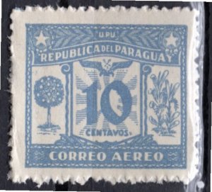 Paraguay; 1935: Sc. # C63: MLH Single Stamp