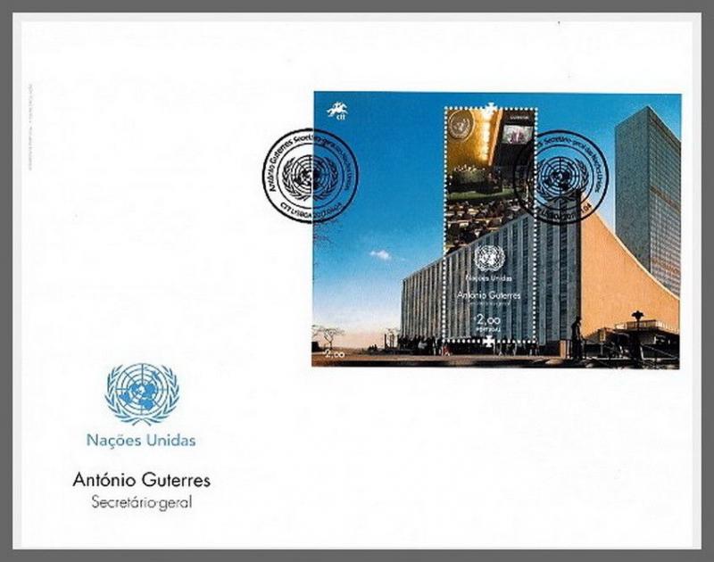 H01 Portugal 2017 Antonio Guterres FDC ETB